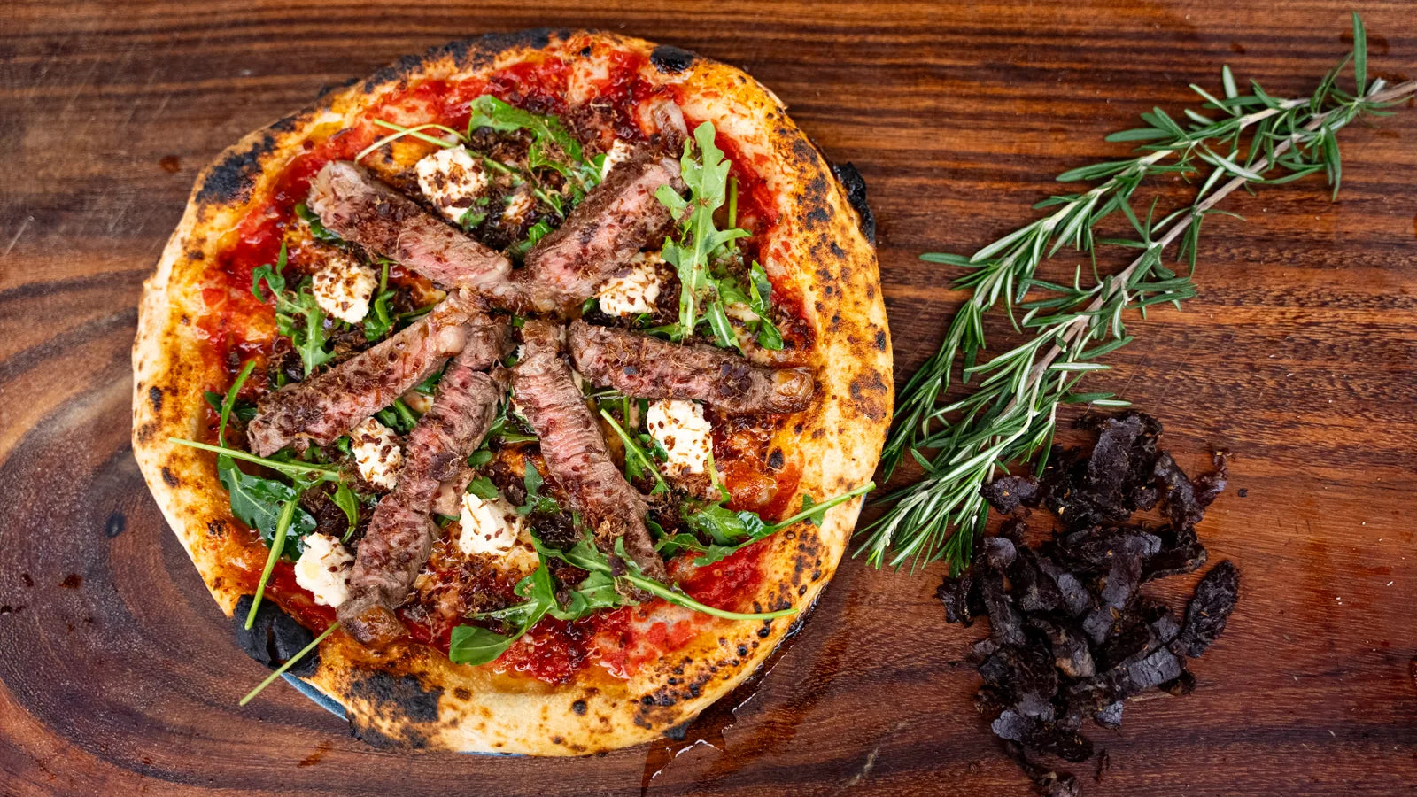 Rib-eye Steak Pizza Recipe