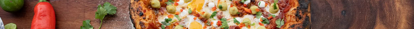 Pizza Recipes - Mexican Huevos Rancheros Pizza