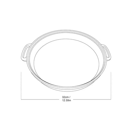Revolve Deep Dish Cast Iron Pan